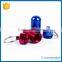 Hot promotion aluminum pill bottle keychain wholesale