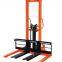 Lifter CE 1 Ton 2 Ton 3 Ton 5 Ton Manual Hand Pallet Stacker Truck Electric Stacker Battery Forklift Reach Truck Stacker Price