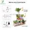 Wood Plant Stand Indoor Outdoor 3 Tier Planter Holder Flower Ladder Stair Shelf Garden Balcony Corner Display Storage Rack