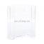 Medical lab use acrylic wall mount glove box holder gloves dispenser