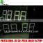 EPCU High Waterproof/Ultra brightness gas price sign display 7 Segment LED oil Price broad