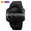 SKMEI 1301 Men LED Digital Wrist Watch Silicone Band Alarm Watch Sports Watch For Running Relogio Masculino