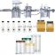 New  Pneumatic Automatic Liquid Paste Oil Sauce Honey Bottle Filling Machine With Heater And Mixer