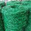 PVC Coated Green Barbed Wire field fence farm fence cattle fence field fence grassland fence