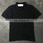 Custom Design Polo Shirts Embroidered Logo Black Color Cotton Polo Shirts for men