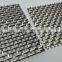 Corrugated metal woven mesh decorative curtain wall mesh crimped wire mesh