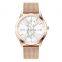 Custom waterproof japan quartz movement Analog luxury stainless steel mens wristwatches