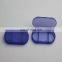 Wholesale Custom Available Colorful Plastic Mini Medical Pill Box With 3 Compartments