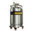 Romania self-pressurizing liquid nitrogen tank factory KGSQ liquid nitrogen supply tank with valve for laboratory use