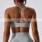 New Design High Support Sports Bra White Women Y Back Private Label Workout Clothing Design Your Own Sports Bra