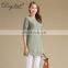100% Knitted Cashmere Sweater Women Long Thick Crew Neck Casual Style Winter Anti-Wrinkle Anti-Shrink OEM Service Available
