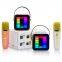 Premium Quality Intelligent Control Colorful Speakers For Outdoor And Home Entertainment Party Karaoke Speakers with Mic