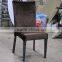 High quality luxury imitated wood chair in metal for hotel bedroon living room                        
                                                Quality Choice