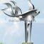 City modern abstract metal chicken sculptures