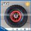 High quality 3.50-4 4pr rubber wheel with plastic rim