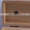 Custom shaped wooden pencil case wholesale, sanding wooden pencil packaging box