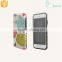 2015 Popular Design 3d sublimation tpu+pc transparent phone case