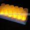New LED Rechargeable Tealight, Candle, Flameless Tea Lights