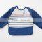 Japanese Wholesale High Quality New Baby Products Useful Long Sleeve Aprons Kids Bib Waterproof for Meal With Pocket EVA Film