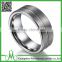 High quality tungsten matte ring engagement band ring for men high polishing jewelry