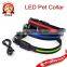 Rechargeable LED Electronics USB Dog Collar