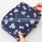 Neceser Rushed Floral Nylon Zipper New Women Cosmetic Bag Case