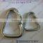 Steel Electric Galvanized delta shaped quick link carabiner rigging hook manufacturer