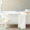 Timber White Hexagon Marble Mosaic Tiles on huge quantity supply