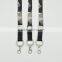 New Design Polyester Lanyard With Metal Card And Key Ring