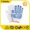 Working cotton gloves with points