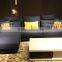 modern coffee table high gloss wooden white and black coffee table CJ0170