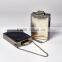 elegant evening girls clutch handbag with lock