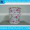 customize printing plastic garbage trash bin open top