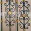 Wrought Iron Decorative Balusters Straight Bar Designs for Sale