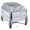 Deluxe stainless steel chafing dish, catering equipment, serving dish