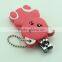 Various Design Cute Cartoon Pedicure Nail Cutter With Chain