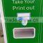 HGM15 coin operated height and weight body scale