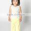Good quality Pure color cotton Karate Pants for baby girls