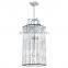 contemporary chandelier and crystal pendant light for kitchen