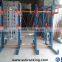 Storage steel cantilever racking