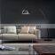 Modern Flexible Arm Aluminum and Stainless Steel Arched Floor Lamp for Living Room Decoration