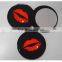 promotion gift sliding round pocket mirror