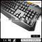 Multimedia Colorful led Backlit Ergonomic Computer Keyboard