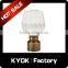 KYOK new design crystal curtain finials,window design double curtain rod finials,curtain rod pole finials