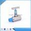 Stainless steel needle valve,hexagonal bar stock valve