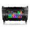 Winmark 7 Inch 2 Din Car Radio DVD Player With Touch Screen Wifi 3G GPS For Mercedes-Benz CLK Class W209 2005-2011 DJ7069