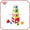 Educational Geometric Shape Construction Outdoor Wooden Building Blocks Toy Quality Choice