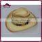 High quality straw cowboy hat with bright beads