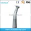 High brightness fiber optic lighting dental handpiece 1:5 titanium contra angle with FDA