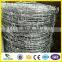 double strands with four barbs normal twist hot-dipped galvanized barbed wire mesh fence